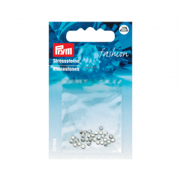 Strass ferro rotondo 3mm argento